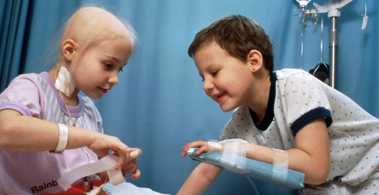 Two children in hospital