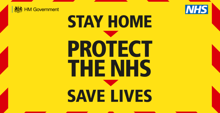 stay home, protect the NHS, save lives