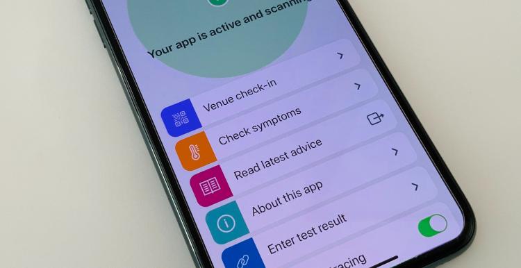 NHS covid app