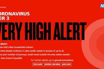 coronavirus tier 3 very high alert guidelines 
