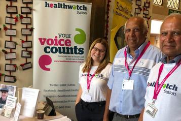 Healthwatch staff and volunteers