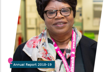 Healthwatch Sutton Annual Review Front Cover