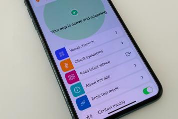 NHS covid app