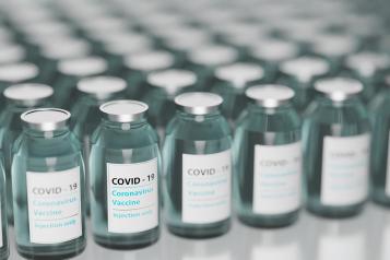 covid-19 vaccine vials 