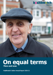 Front page of annual report
